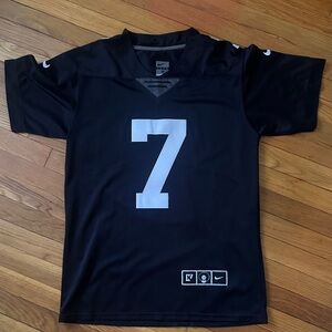 Nike Black Jersey with White Number 7
